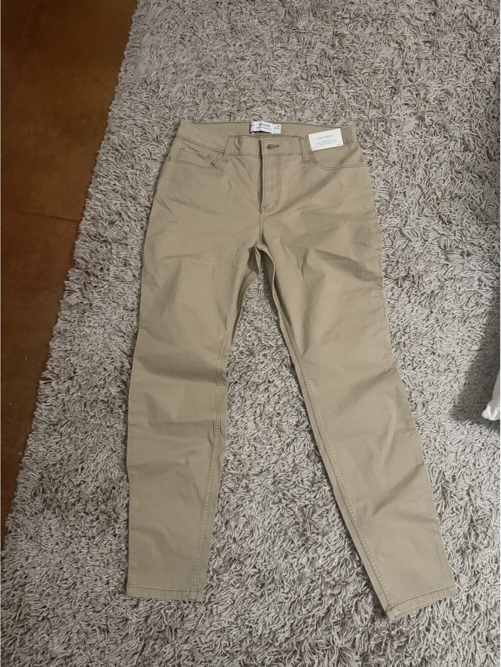 Women’s Tan Hollister Skinny High Rise Jeans Size 8R